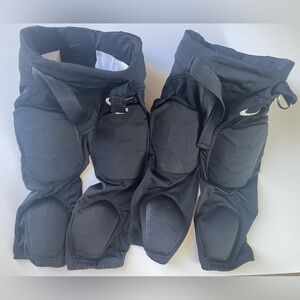 Nike Black and White Dri-FIT Sports Pants